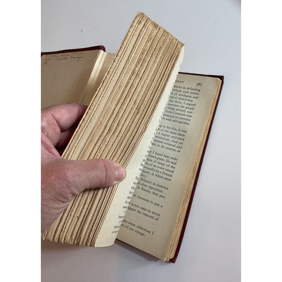 1945 AMERICAN CHRONICLE AUTOBIOGRAPHY OF RAY STANNARD BAKER HC - Picture 3 of 6